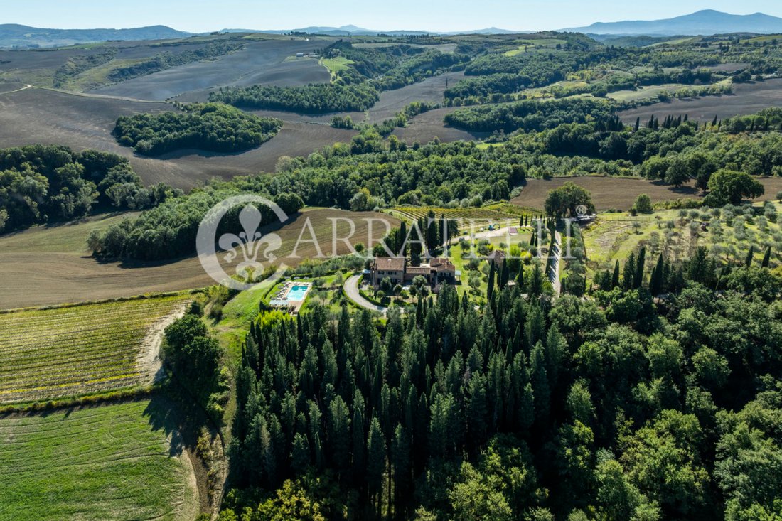 Country House in Asciano, Tuscany, Italy 1 - 16364756