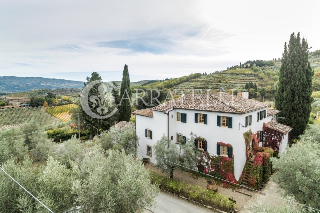 Villa in Montefioralle, Greve in Chianti, Tuscany 1 - 11696646