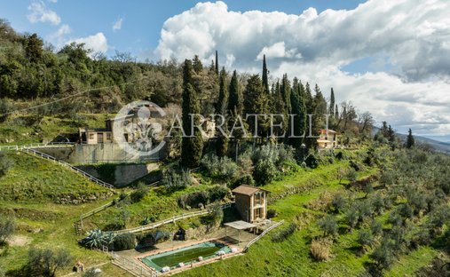 Maisons de campagne à Loro Ciuffenna, Toscane, Italie 1