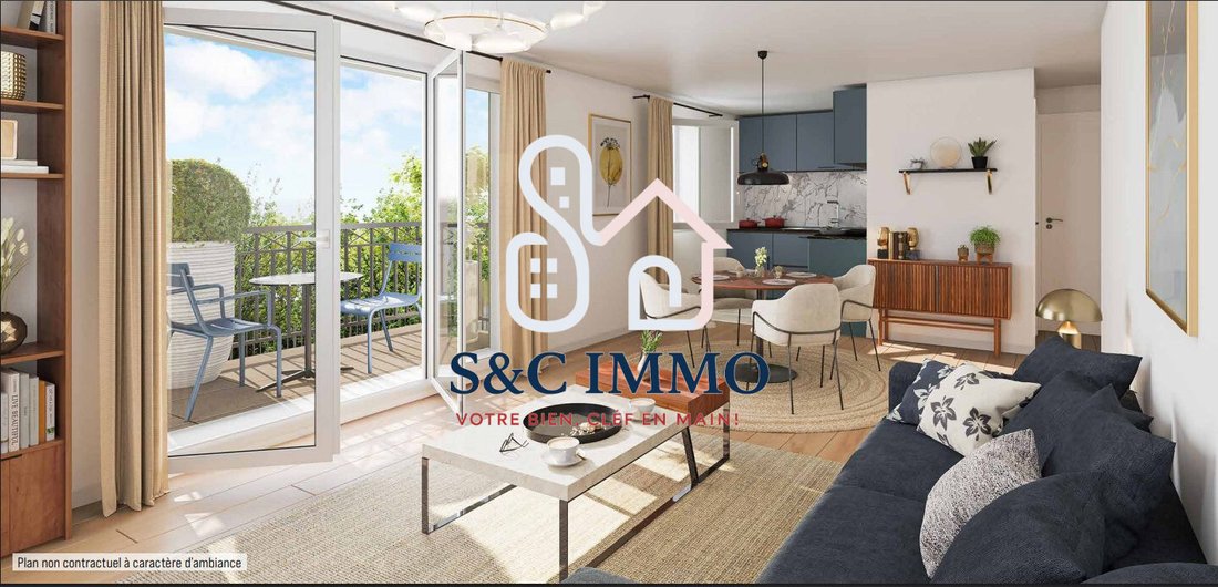 Apartment in Montevrain, Ile-de-France, France 3 - 17112897