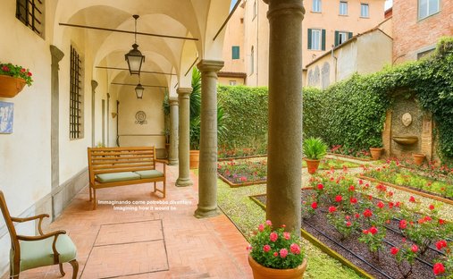 Apartment in Historic Center, Lucca, Tuscany 1