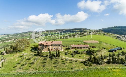 Casa di campagna a Pienza, Toscana, Italia 1