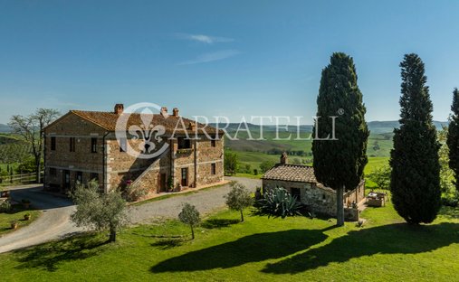 Country House in San Quirico d'Orcia, Tuscany, Italy 1