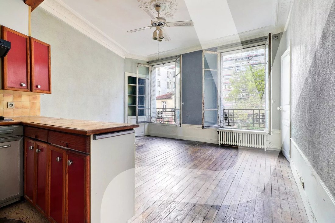 Apartment in Bastille-Popincourt, Paris 11e Arrondissement, Paris 4 - 15436267