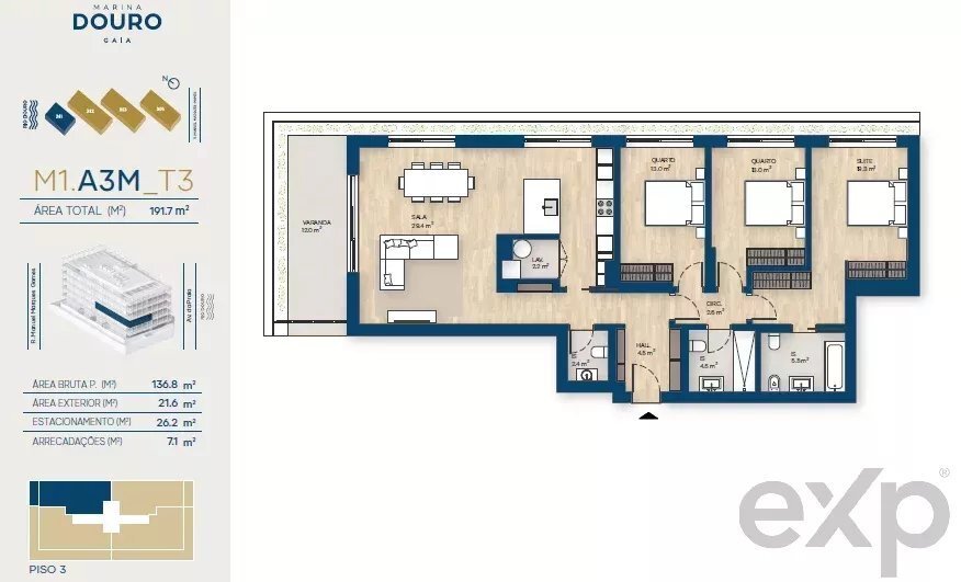 Apartment in Canidelo, Porto District, Portugal 2 - 16550900