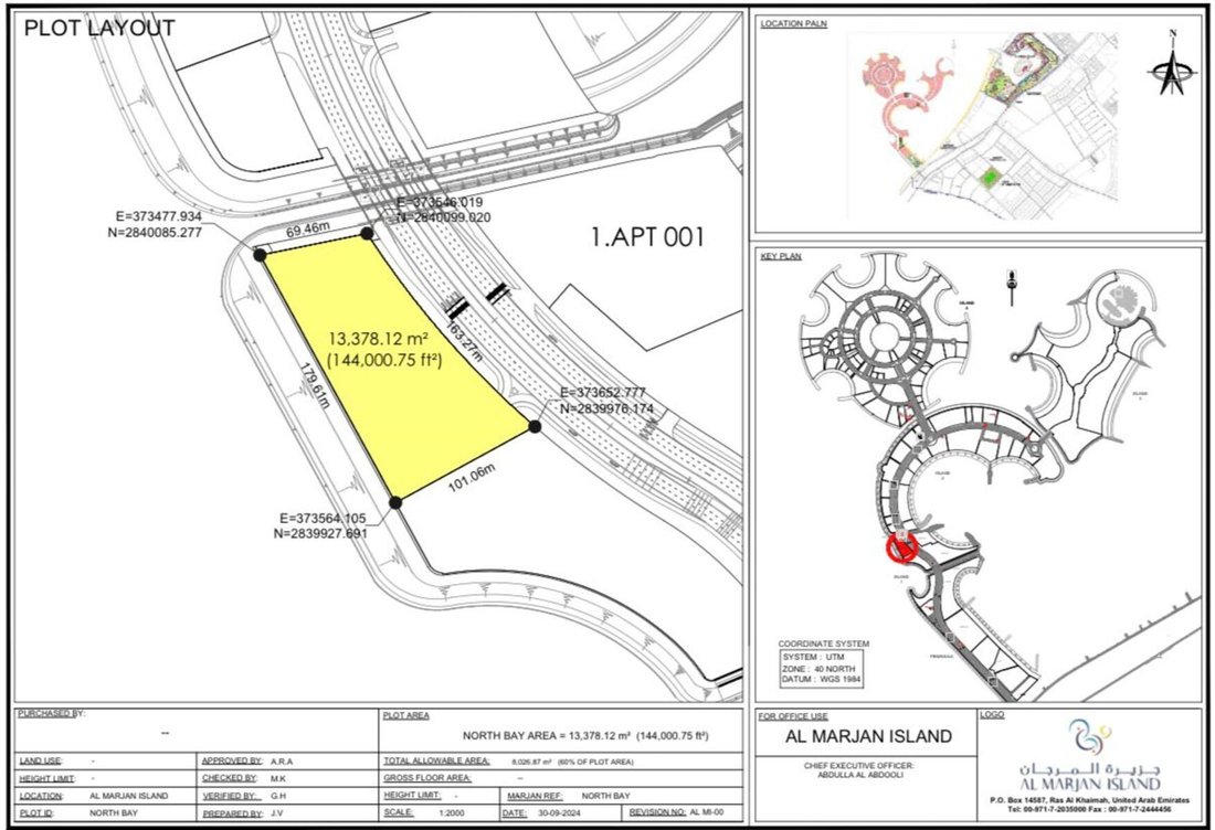 Land in Al Marjan Island / Jazeerat Al Marjan, Ras al-Khaimah Emirate, United Arab Emirates 2 - 17137902