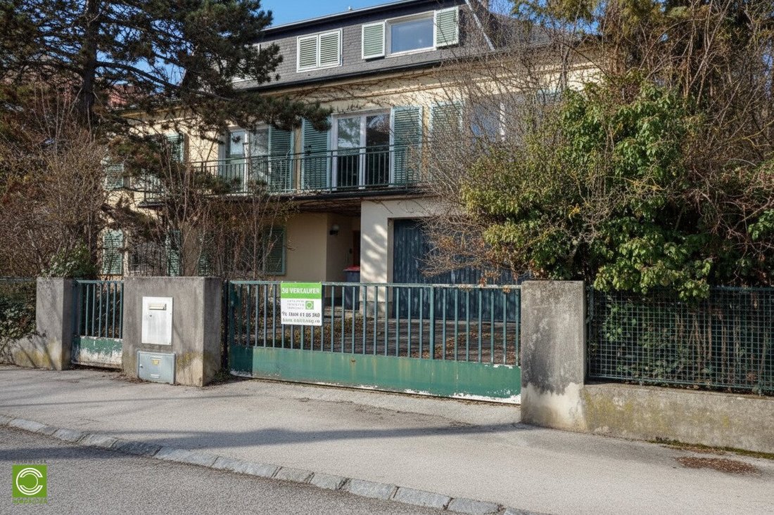 Christoph Chromecek Immobilien Baden Großes, Sanierungsbedürftiges Einfamilienhaus Am Mitterberg