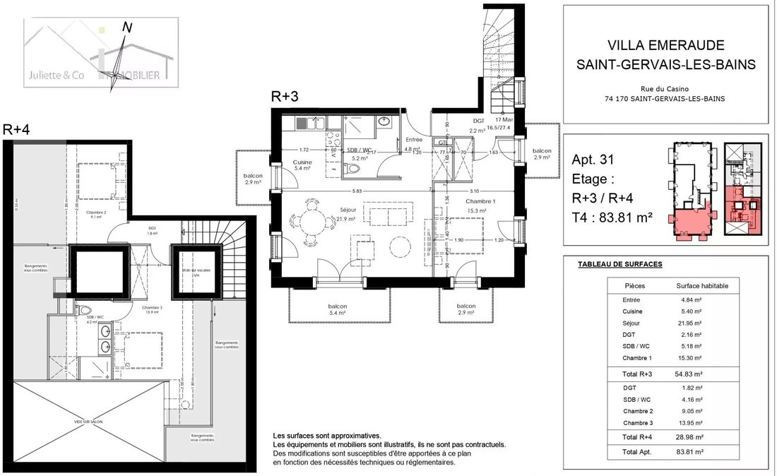 Apartment in Ouest, Saint-Gervais-les-Bains, France 4 - 17142855