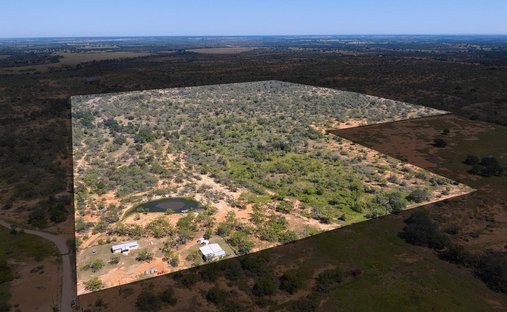 Corps de ferme à Rochelle, Texas, États-Unis 1