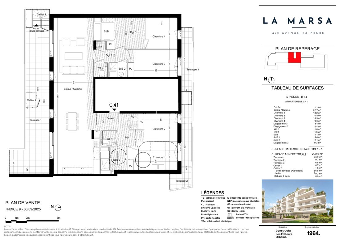 Apartment in Bonneveine, 8e Arrondissement, Marseille 2 - 17139982