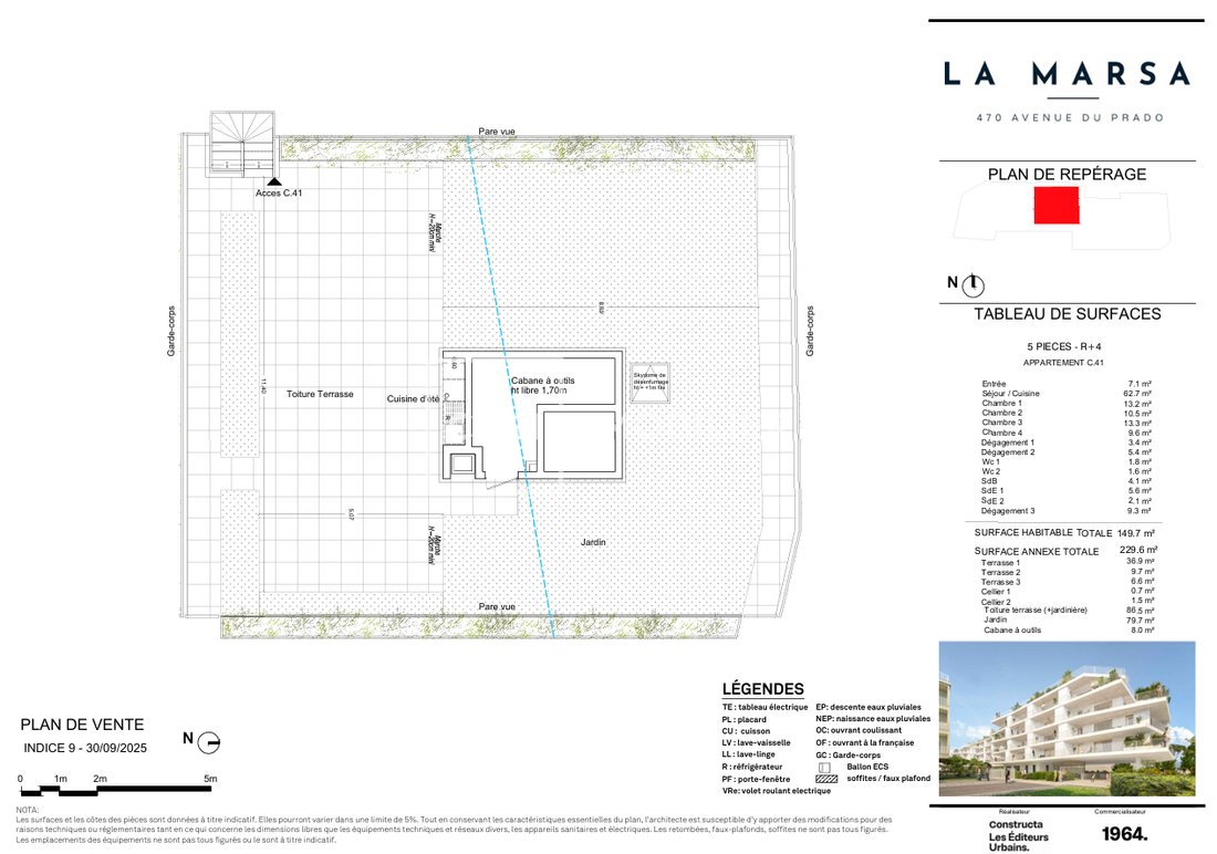 Apartment in Bonneveine, 8e Arrondissement, Marseille 3 - 17139982