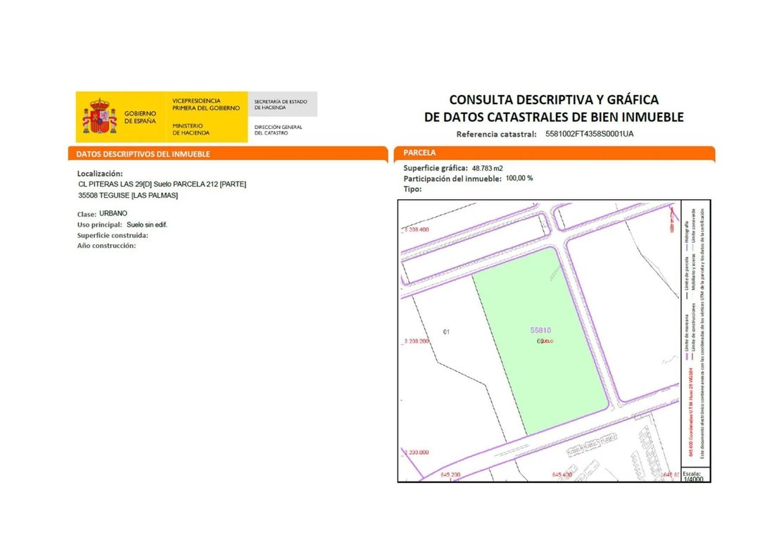 Land in Costa Teguise, Teguise, Canary Islands 2 - 17147557