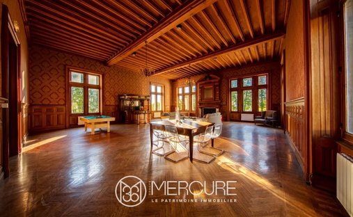 17th C. Chateau (With A Section Dedicated To Events) And 5 Acres In Centre Of France