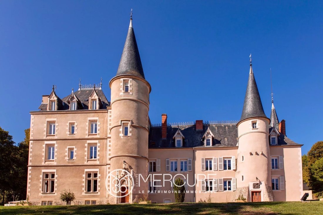 Castle in Marche, Vichy, France 2 - 17146452