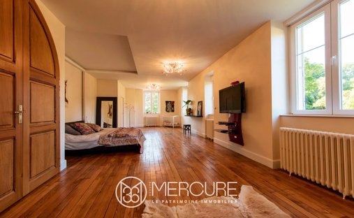 17th C. Chateau (With A Section Dedicated To Events) And 5 Acres In Centre Of France