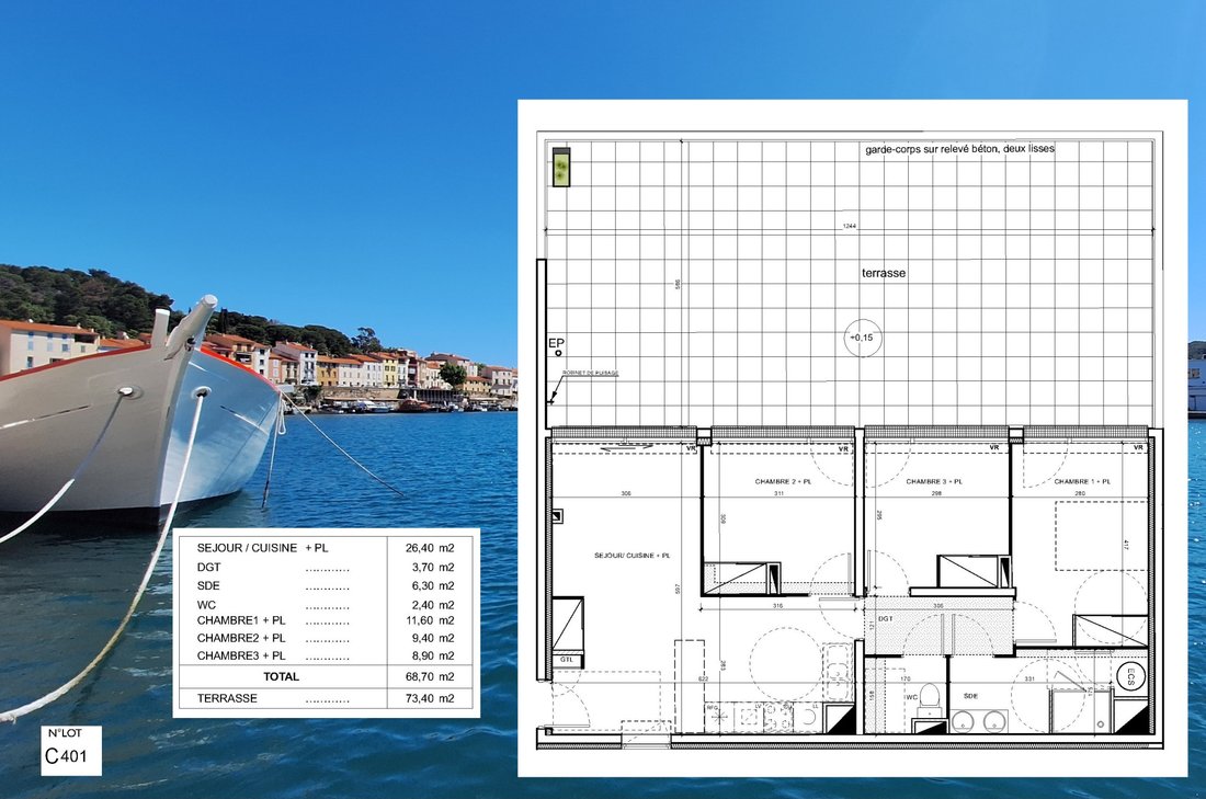 Apartment in Peripherie, Port-Vendres, France 2 - 17147237