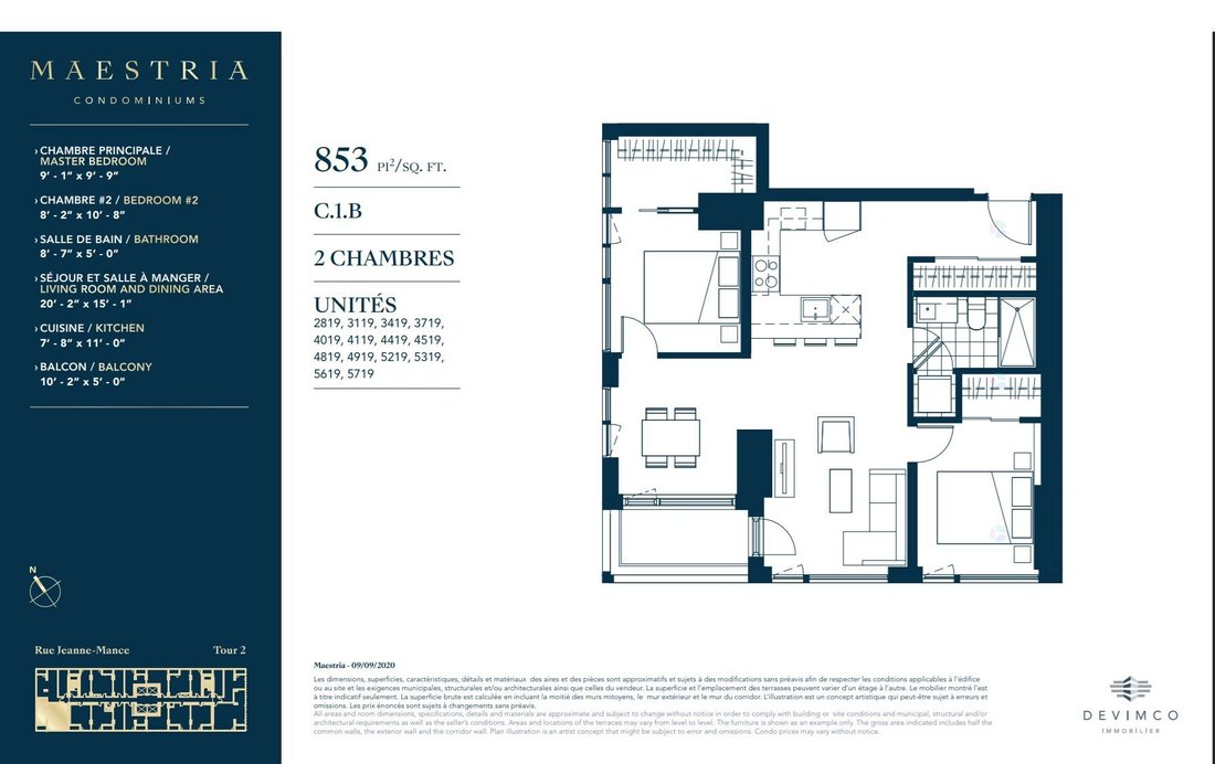 Condo in Montréal, Quebec, Canada 4 - 17128380
