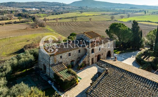 Azienda agricola a Asciano, Toscana, Italia 1