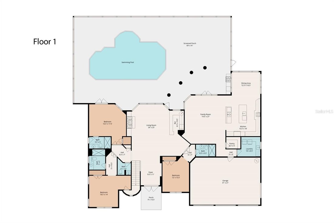House in Lakeland, Florida, United States 4 - 17184033