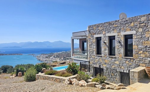 Villa a Community of Elounta, Agios Nikolaos Municipal Unit, Grecia 1