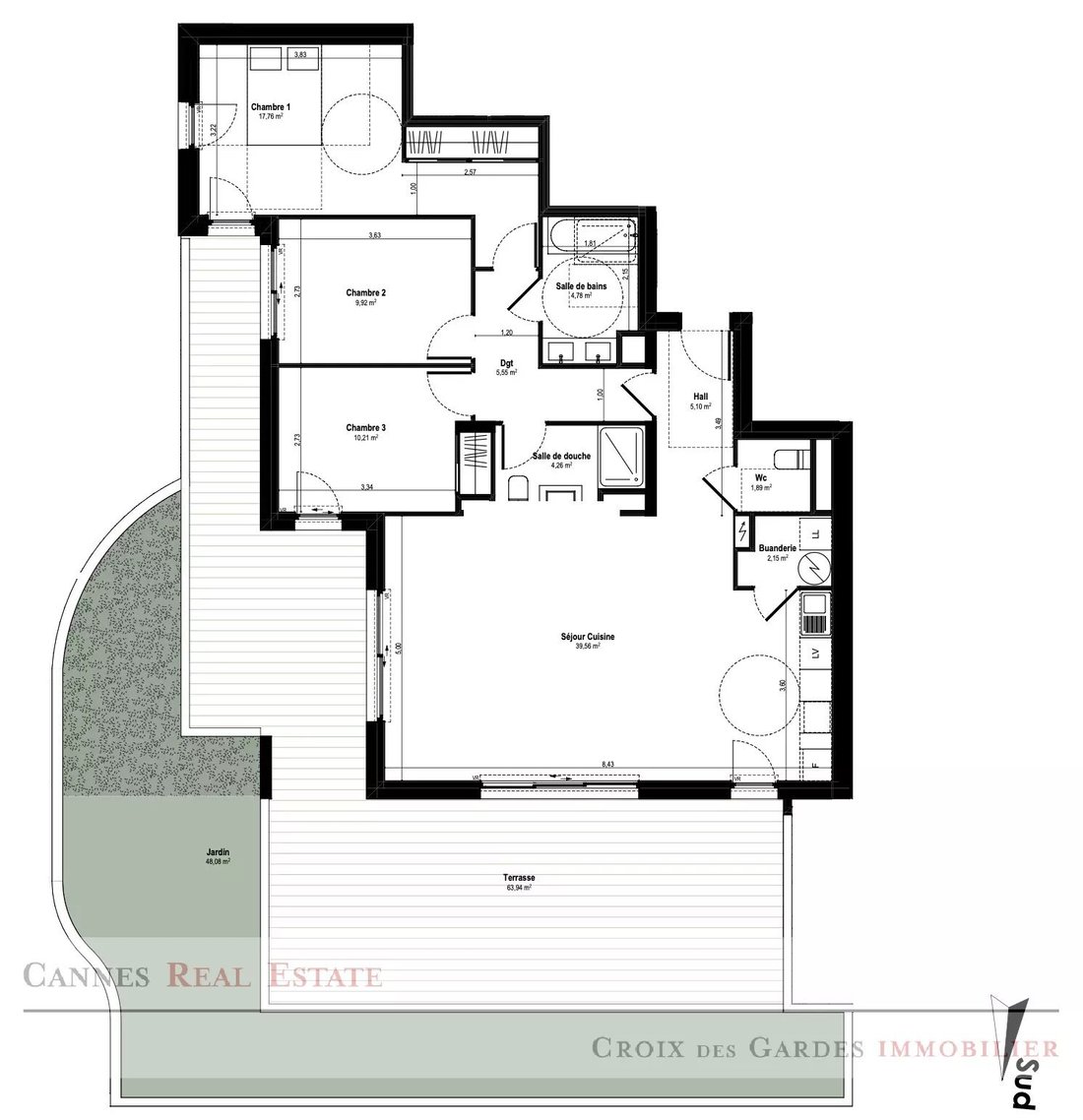 Apartment in Cannes, Provence-Alpes-Côte d'Azur, France 1 - 14742589