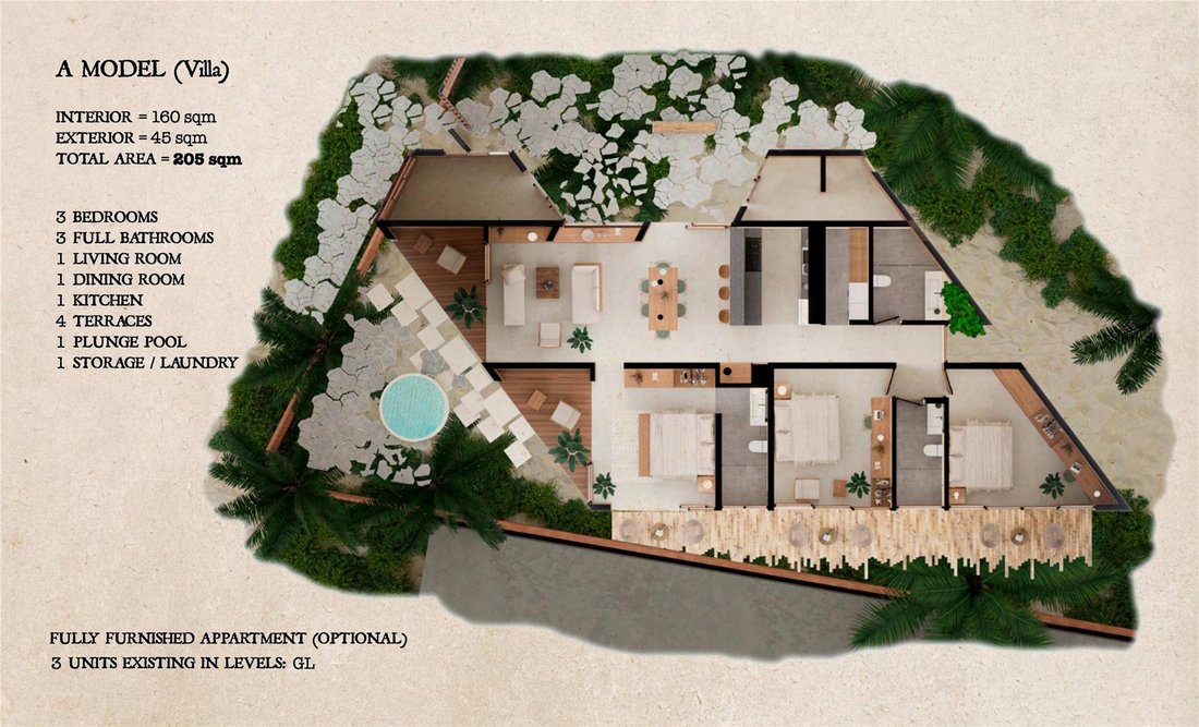 Casa en Puerto Escondido, Oaxaca, México 3 - 17208601