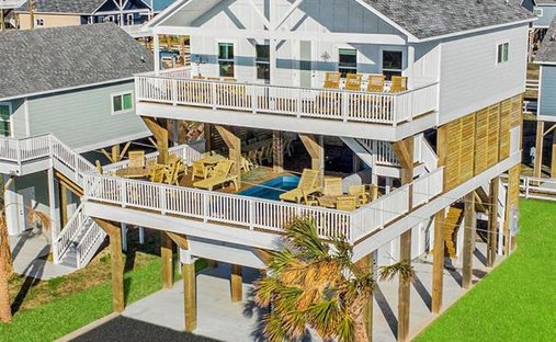House in Bolivar Peninsula, Texas, United States 1