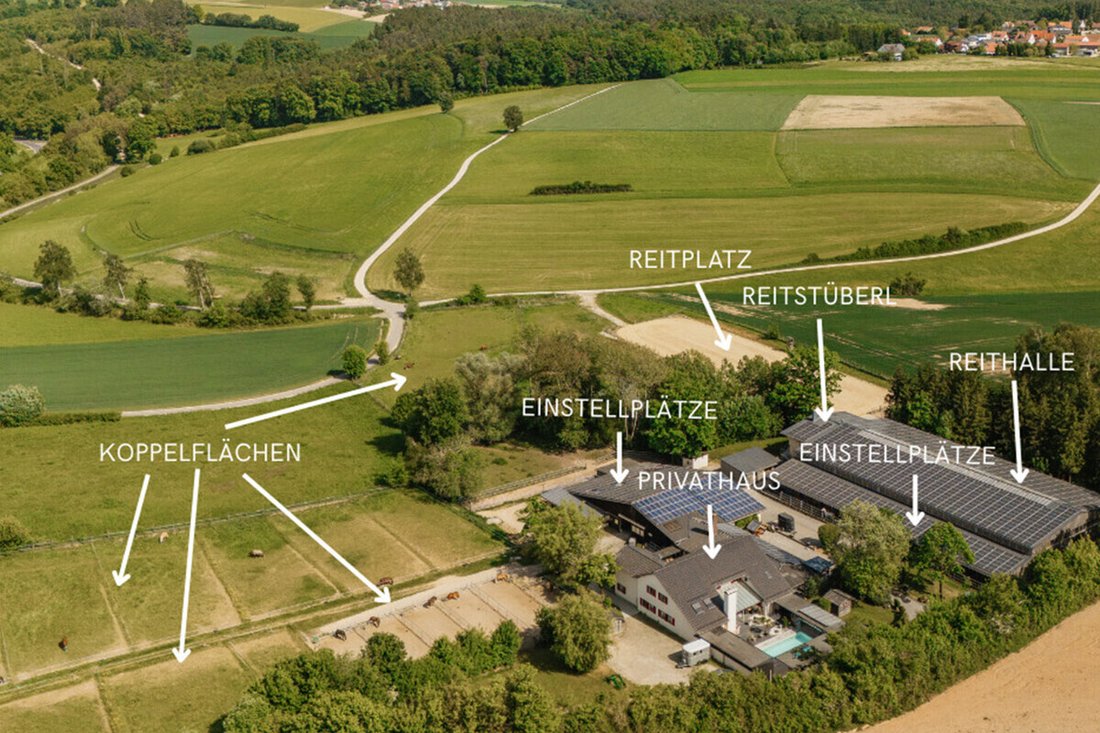 The Ranch A Riding Stables In A Class Of Its En Sinzing, Baviera ...