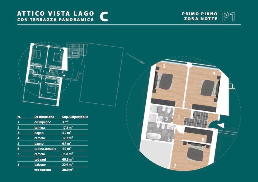 Apartment in Rivoltella, Desenzano del Garda, Lombardy 3 - 17222877