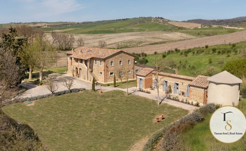 Country House in Pienza, Tuscany, Italy 1
