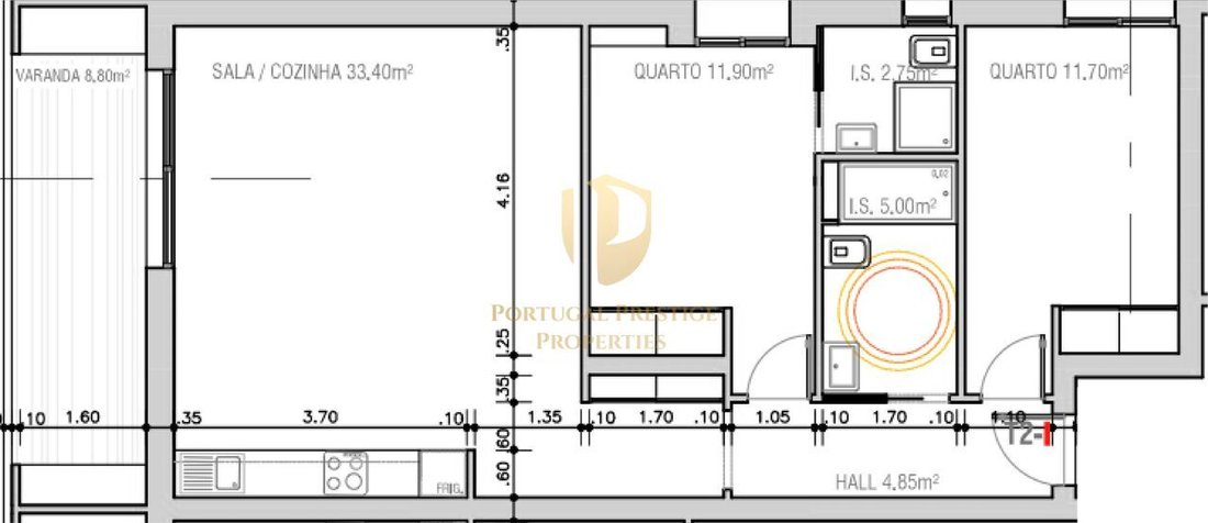 Apartment in Monte Gordo, Algarve, Portugal 4 - 17218695