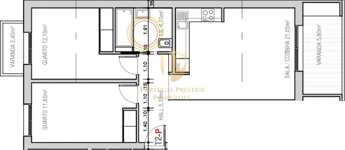 Apartment in Monte Gordo, Algarve, Portugal 3 - 17218718