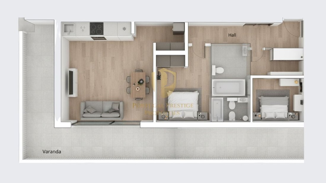 Apartment in Monte Gordo, Algarve, Portugal 1 - 17218735