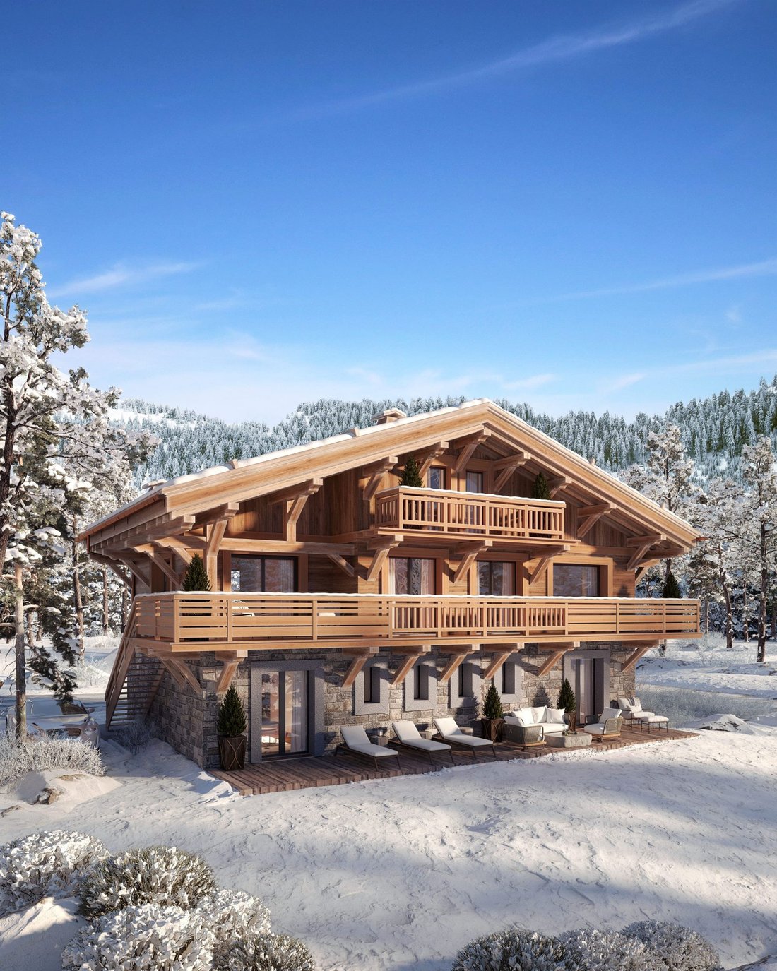 Chalet in Megève, Auvergne-Rhône-Alpes, France 2 - 17224341