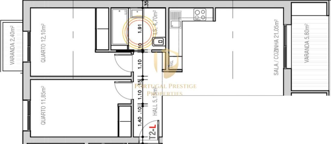 Apartment in Monte Gordo, Algarve, Portugal 4 - 17218727