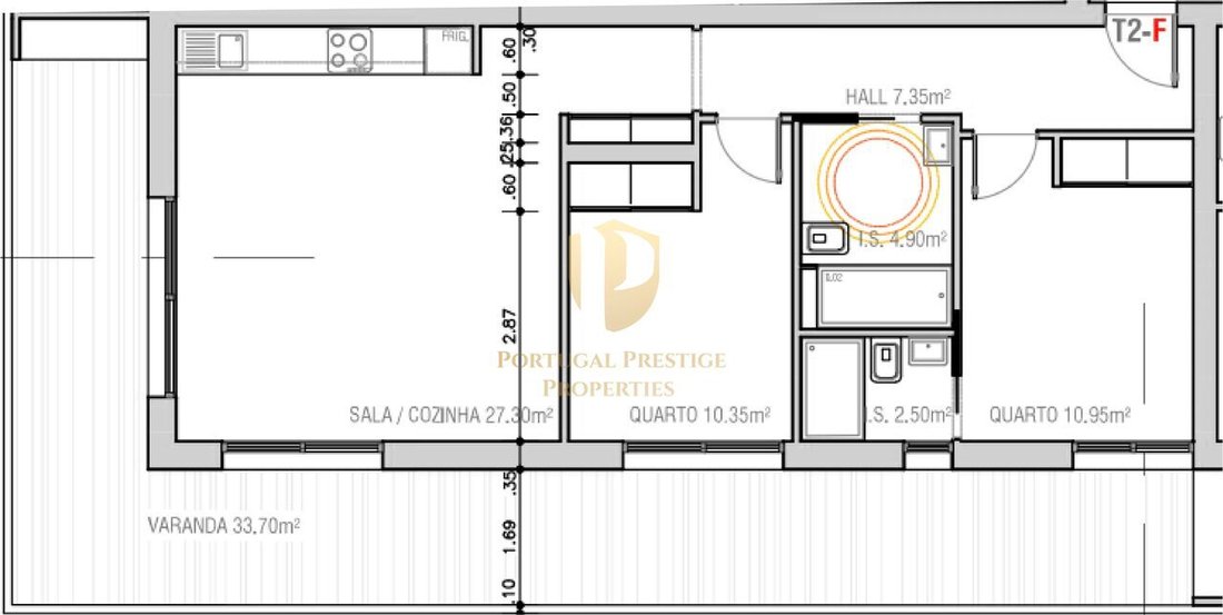 Apartment in Monte Gordo, Algarve, Portugal 3 - 17218699