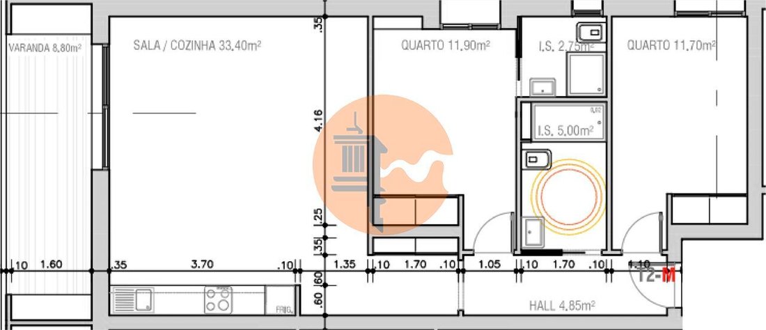 Apartment in Monte Gordo, Algarve, Portugal 4 - 17218697