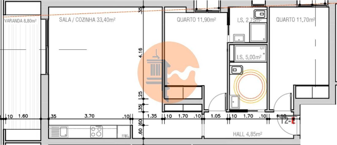 Apartment in Monte Gordo, Algarve, Portugal 4 - 17218701