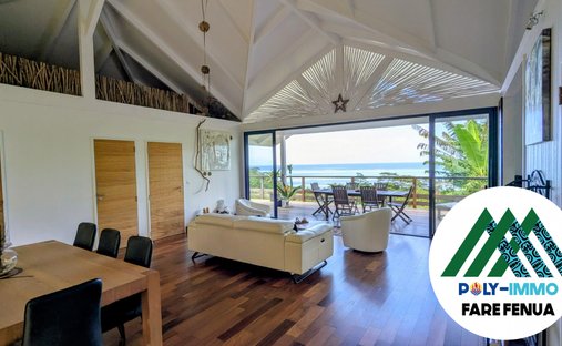 Haus in Moorea-Maiao, Inseln über dem Winde, Französisch-Polynesien 1