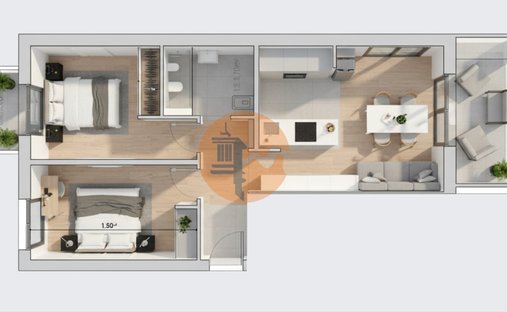 Apartment in Vila Real de Santo António, Algarve, Portugal 1