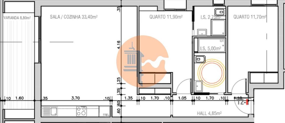 Apartment in Monte Gordo, Algarve, Portugal 4 - 17218657
