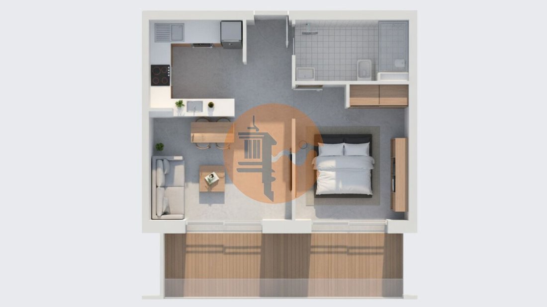 Apartment in Monte Gordo, Algarve, Portugal 1 - 17218662