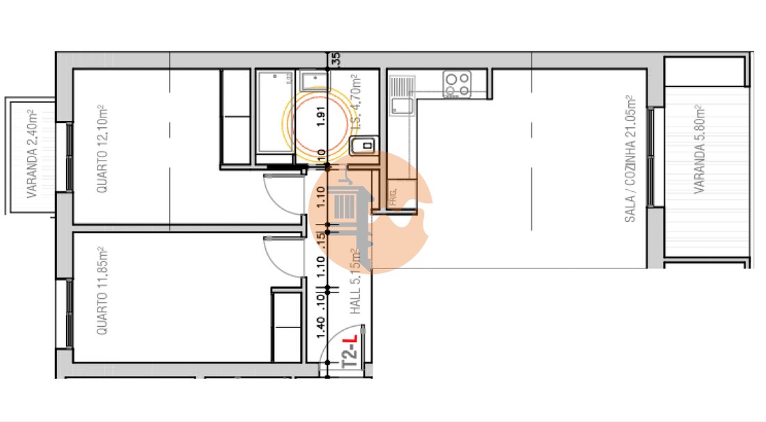 Apartment in Vila Real de Santo António, Algarve, Portugal 4 - 17155295