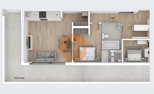 Apartment in Vila Real de Santo António, Algarve, Portugal 1
