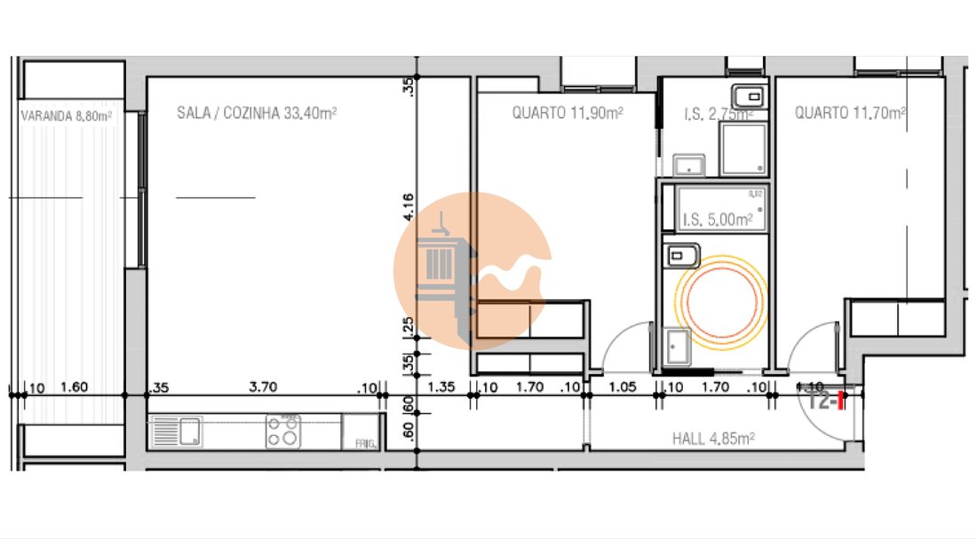 Apartment in Vila Real de Santo António, Algarve, Portugal 4 - 17155326
