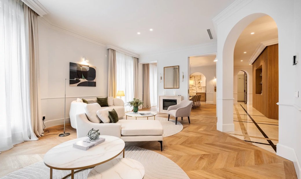 Picture of Unique High End Residence With 469 Sqm In A Classic In Chamberi, Madrid ...