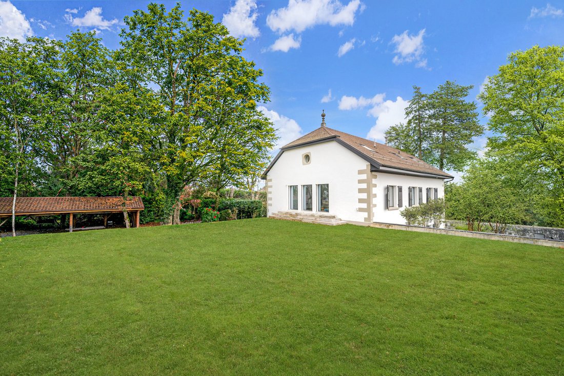 Property Combining Character And Modernity, Indoor Pool,Vandoeuvres