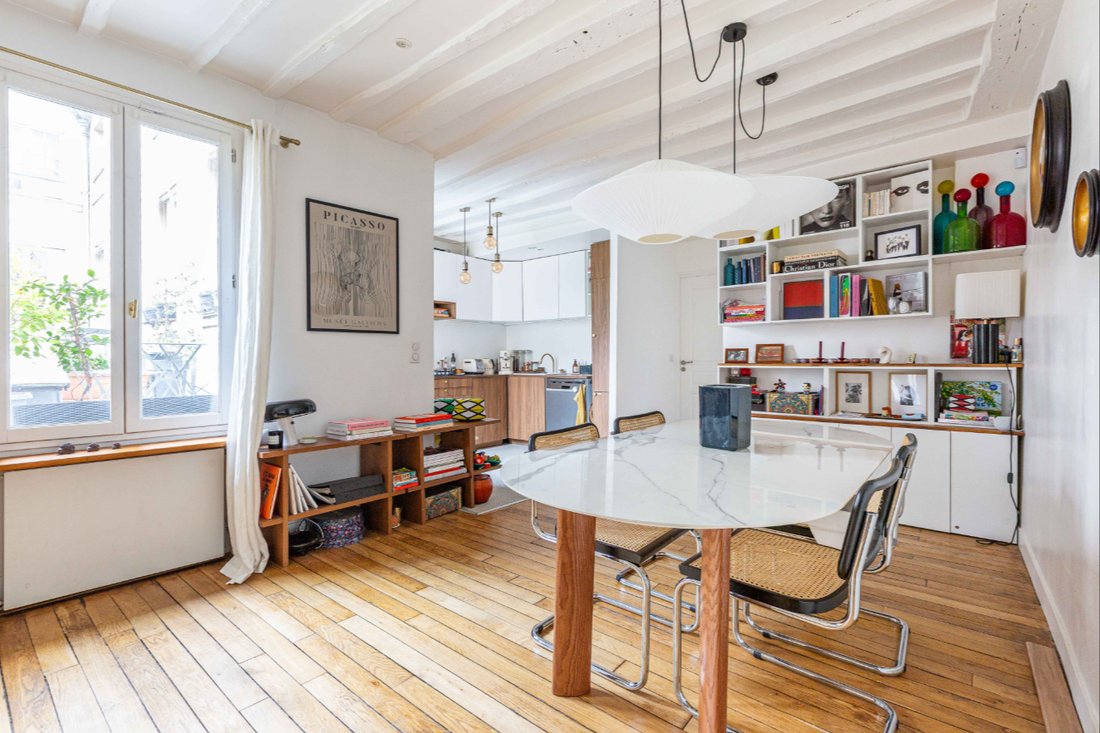 Apartment in Saint Gervais, Paris 4e Arrondissement, Paris 5 - 17235088