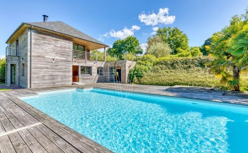 House in Vieux-Bourg, Normandy, France 1