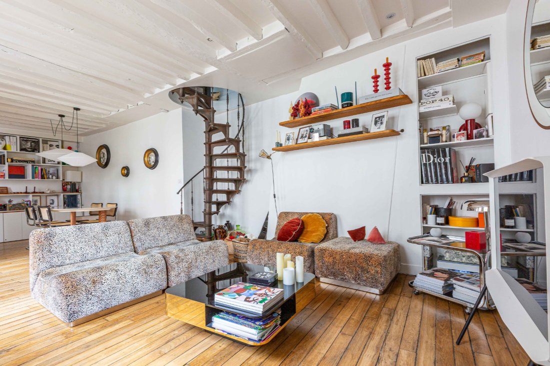 Apartment in Saint Gervais, Paris 4e Arrondissement, Paris 3 - 17235088